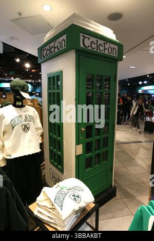 Dublin, Ireland - 17th April 2025 - A large Shell fuel truck on ...