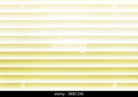 Horizontal closed white venetian blinds with a gradient shading Stock Photo