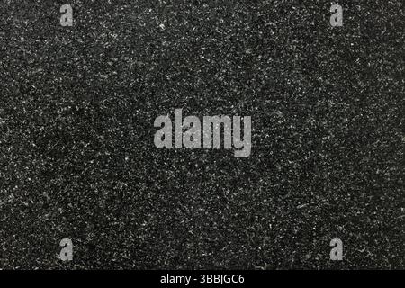 Black Granite Countertop Closeup As A Background Stock Photo
