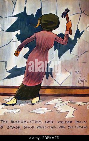 ''The suffragettes get wilder...'' Stock Photo - Alamy