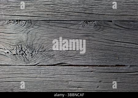 Weathered wooden planks showing intricate textures and patterns, ideal for backgrounds or rustic-themed designs. Stock Photo