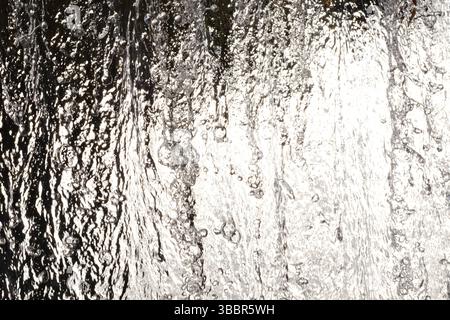curtain of water Stock Photo