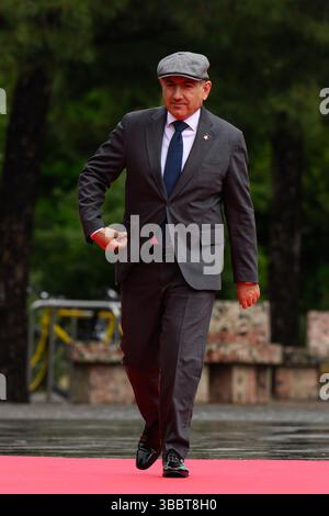 Armenian Prime Minister Nikol Pashinyan arrives at the European Political Community Summit (EPC) in Tirana, Albania. Picture date: Friday May 16, 2025. Stock Photo