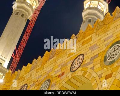 Signboard Meca Mecca, Saudi Arabia, June 22 2024: The gate of king Abdullah signboard ...