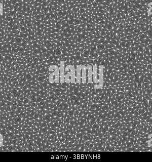 Minimalistic triangles background. Tiny shape size. Multiple repeated inner triangles. Black and white style. Repeatable pattern. Modern vector tiles. Stock Vector