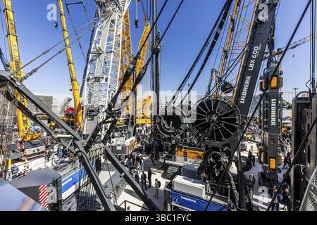 BAUMA Munich, 34th World's Leading Trade Fair for Construction Machinery, Building Material Machines, Mining Machines, Construction Vehicles and Const Stock Photo