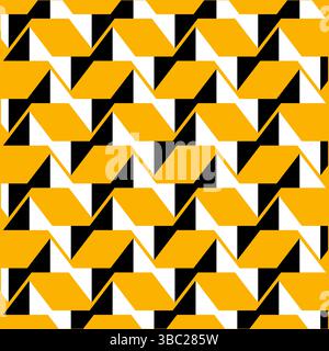 Abstract Seamless Geometric pattern. Colorful geometrical pattern of shapes. zig zig pattern vector. Design for fashion, fabric, textile, wallpaper. Stock Vector