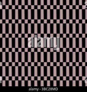 An Abstract Seamless colorful pinkish checkered pattern vector Geomatric chess board style wallpaper. Gematrical square plaid design textile wallpaper Stock Vector