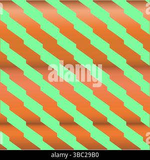 Abstract Seamless Geometric pattern. Colorful geometrical pattern of lines. rectangular vector. Design for fashion, fabric, textile print, background Stock Vector