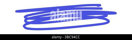 Scribble line. Hand Drawn lines in Pencil. Charcoal smears. Vector logo design element Stock Vector