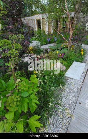 The Avanade Intelligent garden at the 2025 Chelsea flower Show in ...