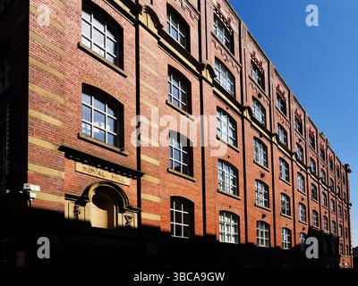 Royal Mill from Henry Street in Ancoats Manchester Greater Manchester England Stock Photo