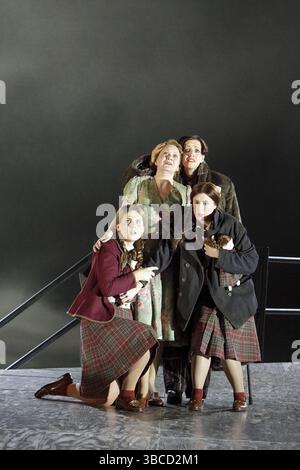 Rebecca de Pont Davies (Auntie) with dolls resembling the nieces in ...
