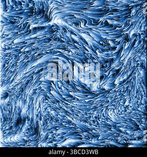 a mesmerizing blue distorted texture with fluid abstract aesthetics. The dynamic composition and smooth transitions create a visually striking effect. Stock Vector