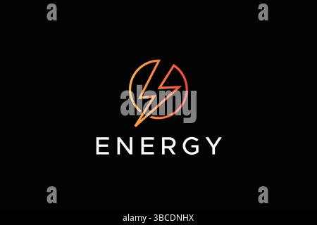 Power and Energy Electrical Symbol Business Logo Stock Vector
