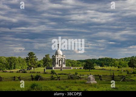 Gettysburg National Military Park Stock Photo - Alamy