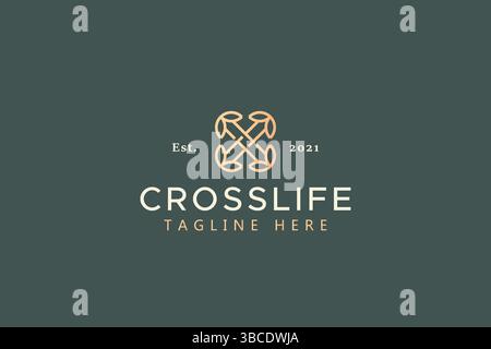 Premium Geometric Mandala Logo Business Stock Vector