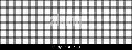 Mosquito net seamless pattern. Squared mesh texture. Fish net background. Mosquito window lace. Protection flying insect plastic mesh. Nylon grid Stock Vector