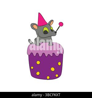 birthday kids confetti Stock Vector