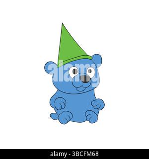 birthday kids confetti Stock Vector