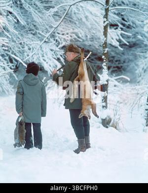 Two dead rabbits Stock Photo - Alamy