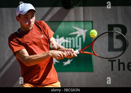 Robin BERTRAND of France during the second qualifying day of the Roland ...