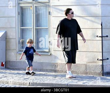 Kevin Federline with Sean Preston in Stockholm where Britney Spears on