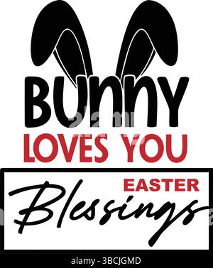 Happy Easter Born to Hunt Eggs with Colorful Eggs, Bringing Light, Love & Color to Your Easter Moments Stock Vector