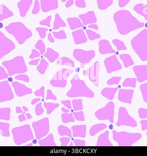 Abstract Floral Pattern Vector Design Stock Vector