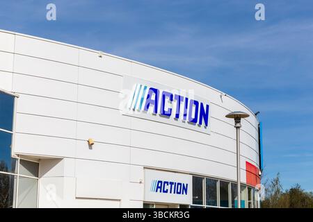 Exterior view of an Action store. Action is a chain of hard-discount ...