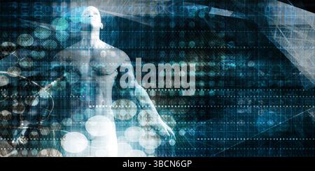 System Integration with Digital Platform Network Technology Stock Photo