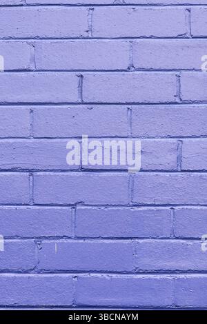 repeating pattern abstract of purple painted brick wall Stock Photo