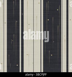 Textured Striped Pattern with Abstract Lines and Dots Stock Vector