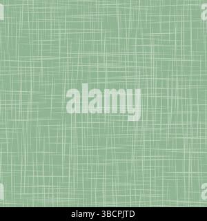 Seamless abstract crosshatch line pattern in light grey and white on neutral background Stock Vector