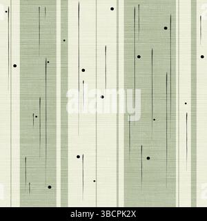 Textured Striped Pattern with Abstract Lines and Dots Stock Vector