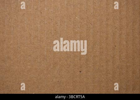 Brown cardboard packaging texture or background. Paper material for backgrounds and textures. Graphic resources. Stock Photo