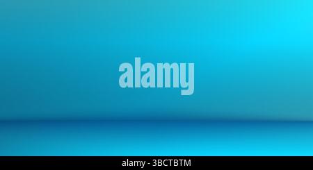 Minimal limbo scene vector background in vibrant blue tones, ideal for futuristic, abstract, or conceptual design projects needing a clean and Stock Vector