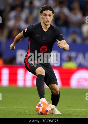 Hector Fort of Real Sociedad during LaLiga EA Sports match between Real ...