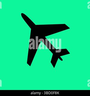Airplane Icon - Travel and Aviation Symbol Stock Vector