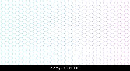Abstract seamless pattern and geometric background with hexagons Stock Vector