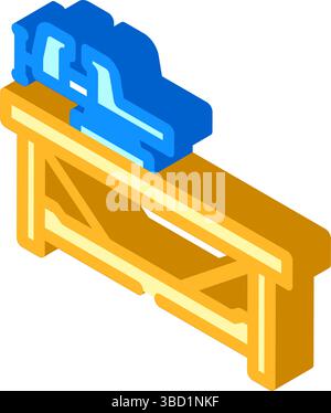 workbench tools isometric icon vector illustration Stock Vector Image ...