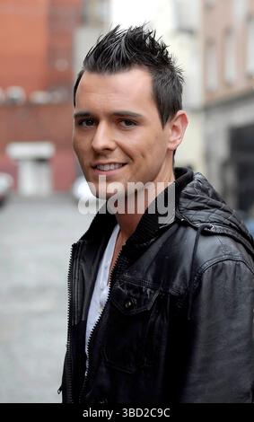 Andy Rice of new Irish boyband Clozure at a photoshoot in Dublin - 06 ...