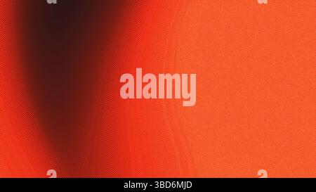 A striking halftone gradient background transitioning from deep red to bright orange, creating a vibrant and dynamic visual effect. This abstract desi Stock Photo