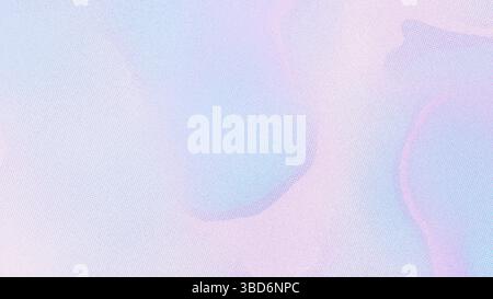 Abstract pastel halftone background with a subtle gradient of light blue, pink, and white. The texture is created by tiny dots, producing a smooth, dr Stock Photo