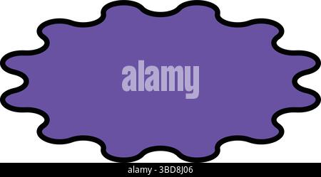 minimal geometric linear star shape on white background. Stock Vector
