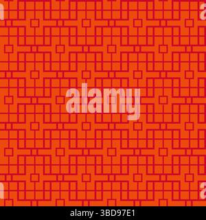 Vector seamless pattern in asian style. Vector chineese seamless pattern for Chinese new year. Asian holiday geomertic ornament. Stock Vector