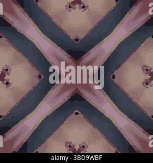 Purple Geometric Pattern Vector Design Stock Vector