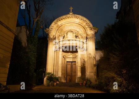 Église Saint-Ephrem (Saint Ephrem Church) in Paris in Latin quarter Stock Photo