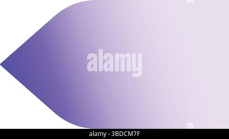 Abstract Purple Gradient Rounded Shape Background Stock Vector
