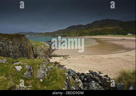 Big Sands, Gairloch, Scotland, Great Britain Stock Photo